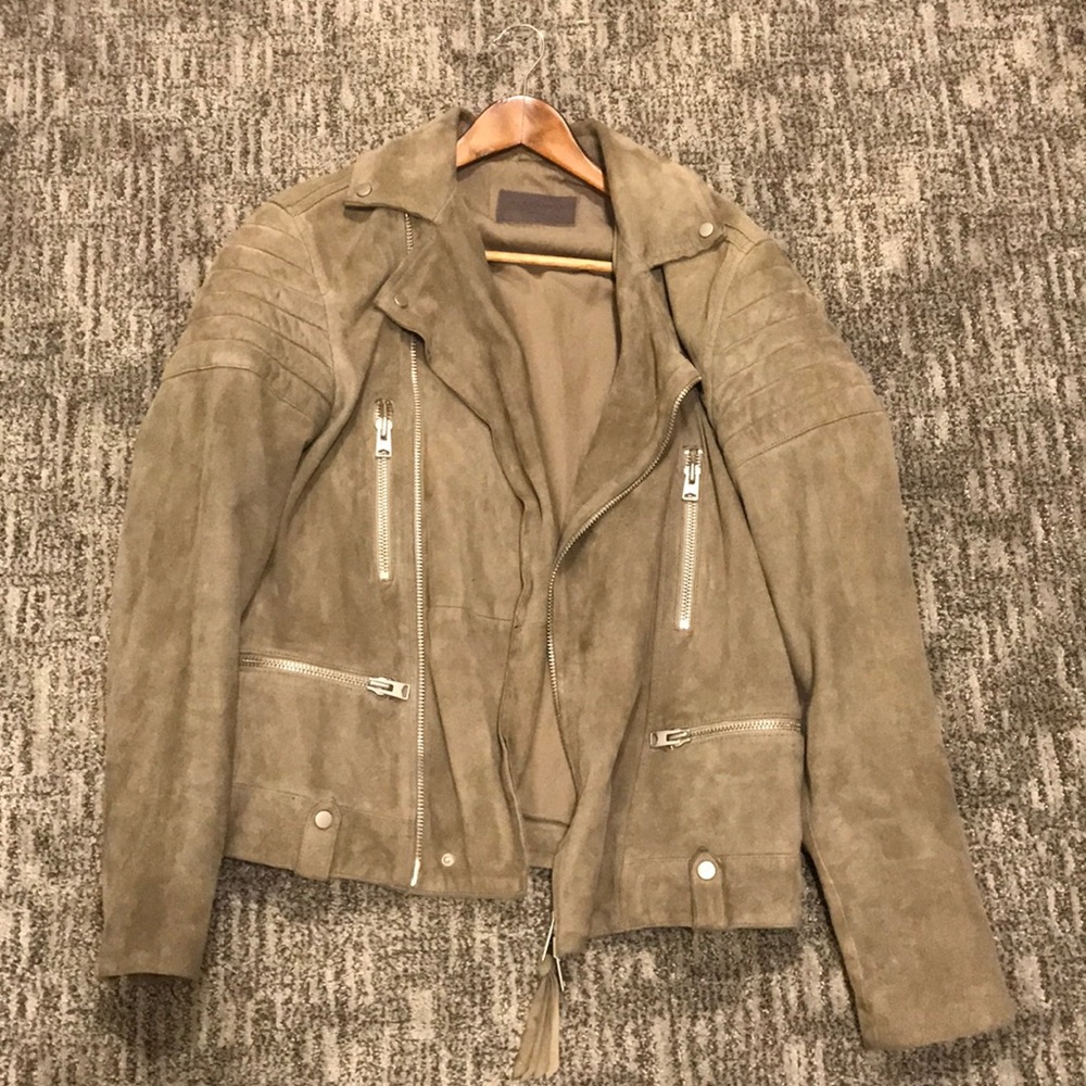All Saints Suede Jacket